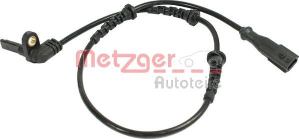 Metzger 0900886 - Датчик ABS, частота обертання колеса autocars.com.ua