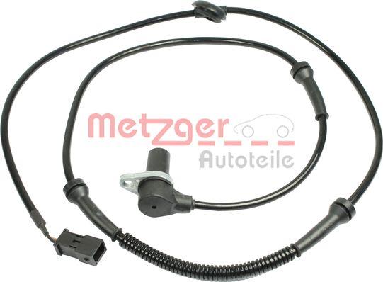 Metzger 0900889 - Датчик ABS, частота обертання колеса autocars.com.ua