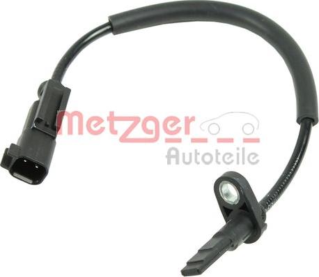 Metzger 0900915 - Датчик ABS, частота обертання колеса autocars.com.ua