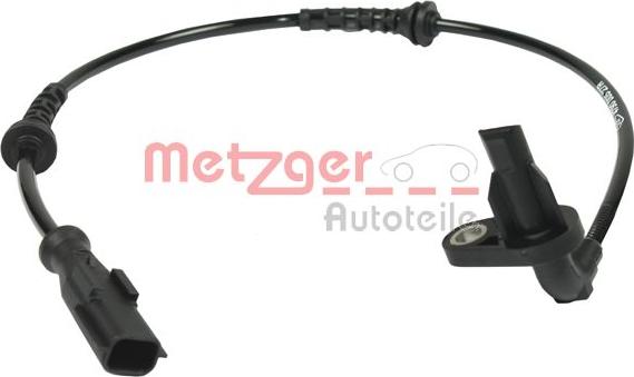 Metzger 0900917 - Датчик ABS, частота вращения колеса avtokuzovplus.com.ua