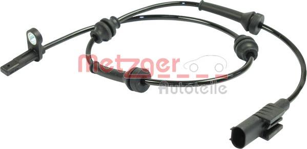 Metzger 0900921 - Датчик ABS, частота обертання колеса autocars.com.ua