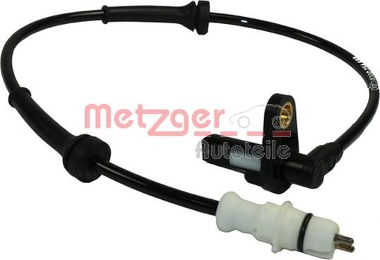 Metzger 0900926 - Датчик ABS, частота обертання колеса autocars.com.ua