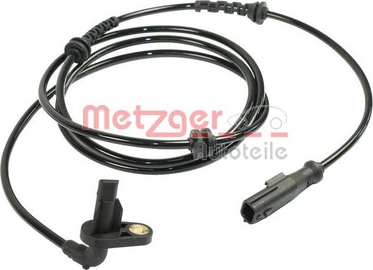 Metzger 0900937 - Датчик ABS, частота обертання колеса autocars.com.ua