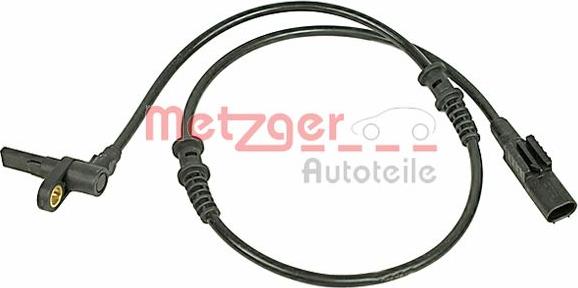 Metzger 0900939 - Датчик ABS, частота обертання колеса autocars.com.ua