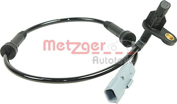 Metzger 0900940 - Датчик ABS, частота вращения колеса autodnr.net