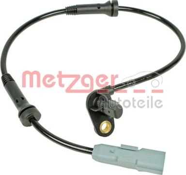 Metzger 0900941 - Датчик ABS, частота обертання колеса autocars.com.ua