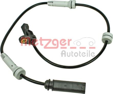 Metzger 0900946 - Датчик ABS, частота обертання колеса autocars.com.ua