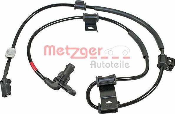 Metzger 0900958 - Датчик ABS, частота вращения колеса avtokuzovplus.com.ua