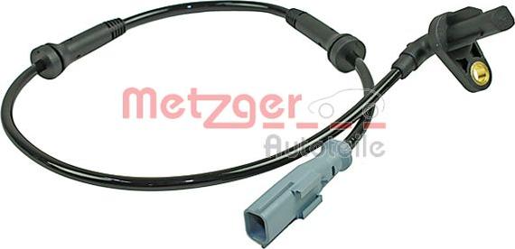 Metzger 0900983 - Датчик ABS, частота вращения колеса avtokuzovplus.com.ua