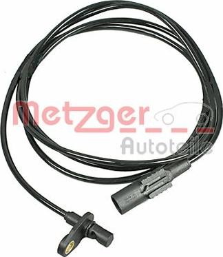 Metzger 0900986 - Датчик ABS, частота вращения колеса avtokuzovplus.com.ua