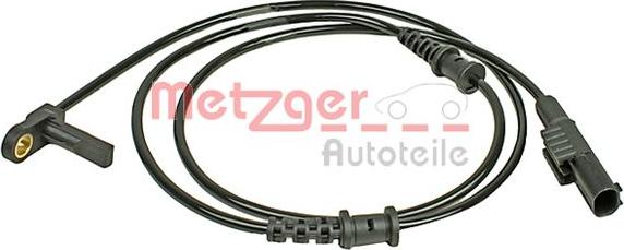 Metzger 0900988 - Датчик ABS, частота вращения колеса autodnr.net