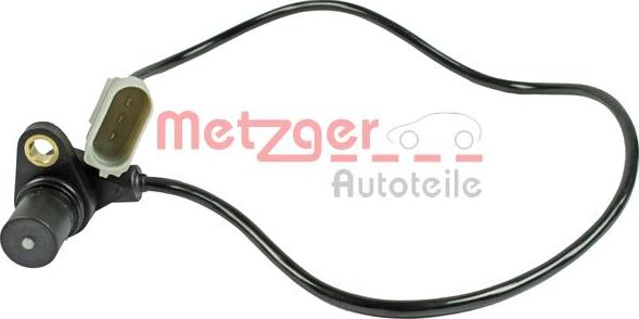 Metzger 0902022 - Датчик імпульсів, колінчастий вал autocars.com.ua