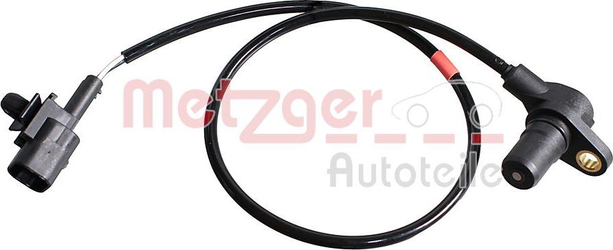 Metzger 0909100 - Датчик частоти обертання, автоматична коробка передач autocars.com.ua