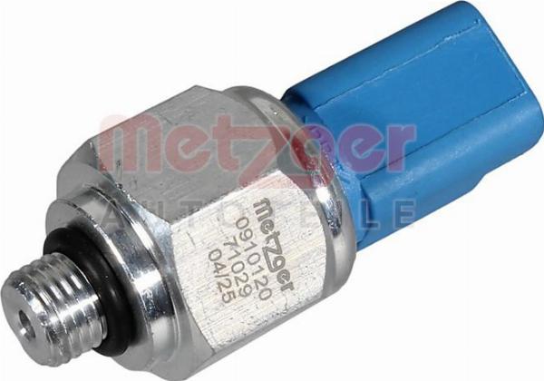 Metzger 0910120 - Датчик тиску масла, рульовий механізм з підсилювачем autocars.com.ua