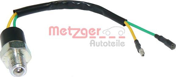 Metzger 0912057 - Датчик, контактний перемикач, фара заднього ходу autocars.com.ua