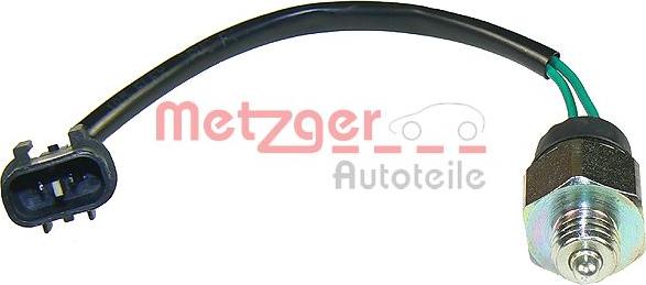 Metzger 0912077 - Датчик, контактний перемикач, фара заднього ходу autocars.com.ua