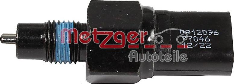 Metzger 0912096 - Датчик, контактний перемикач, фара заднього ходу autocars.com.ua