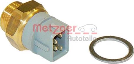 Metzger 0915184 - Термовимикач, вентилятор радіатора / кондиціонера autocars.com.ua