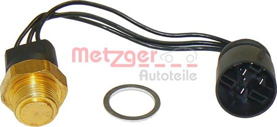 Metzger 0915206 - Термовимикач, вентилятор радіатора / кондиціонера autocars.com.ua