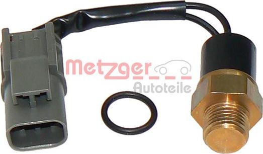Metzger 0915219 - Термовимикач, вентилятор радіатора / кондиціонера autocars.com.ua