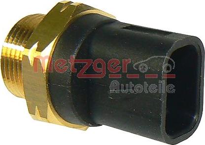 Metzger 0915227 - Термовимикач, вентилятор радіатора / кондиціонера autocars.com.ua