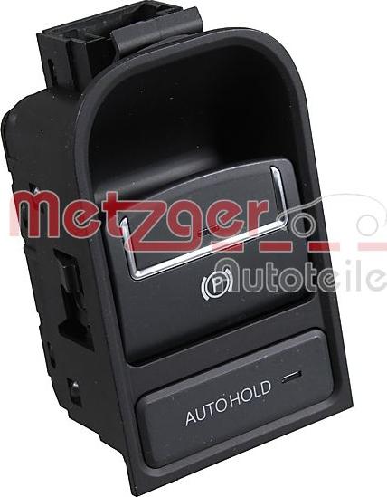 Metzger 09161011 - Вимикач, привід гальма стоянки autocars.com.ua