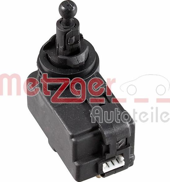 Metzger 09161019 - Регулювальний елемент, регулювання кута нахилу фар autocars.com.ua