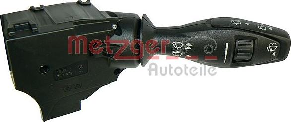 Metzger 0916106 - Перемикач склоочисника autocars.com.ua