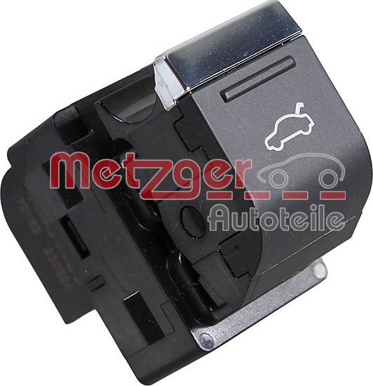 Metzger 09161120 - Вимикач, задні двері autocars.com.ua