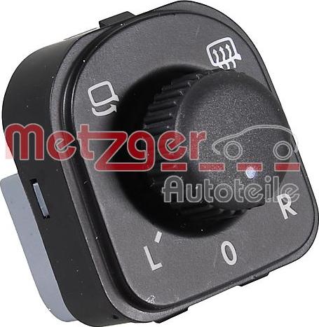 Metzger 09161126 - Вимикач, регулювання зе autocars.com.ua