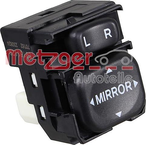 Metzger 09161129 - Вимикач, регулювання зе autocars.com.ua