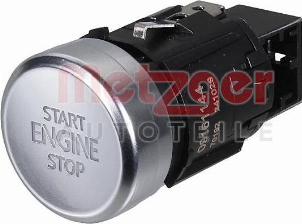 Metzger 09161144 - Кнопка autocars.com.ua
