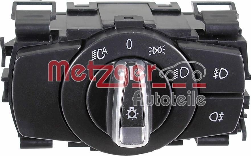 Metzger 09161214 - Вимикач, головне світло autocars.com.ua