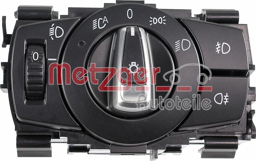 Metzger 09161215 - Вимикач, головне світло autocars.com.ua