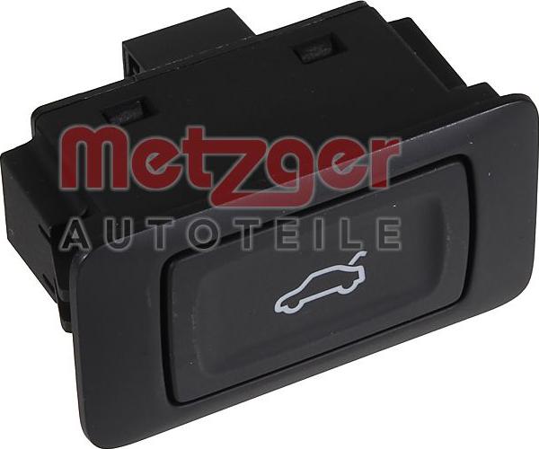 Metzger 09161226 - Вимикач, задні двері autocars.com.ua