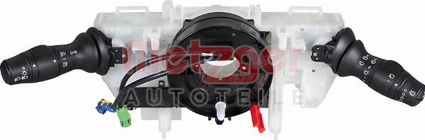 Metzger 09161229 - Вимикач на рульовій колонці autocars.com.ua