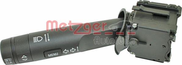 Metzger 0916330 - Перемикач покажчиків повороту autocars.com.ua