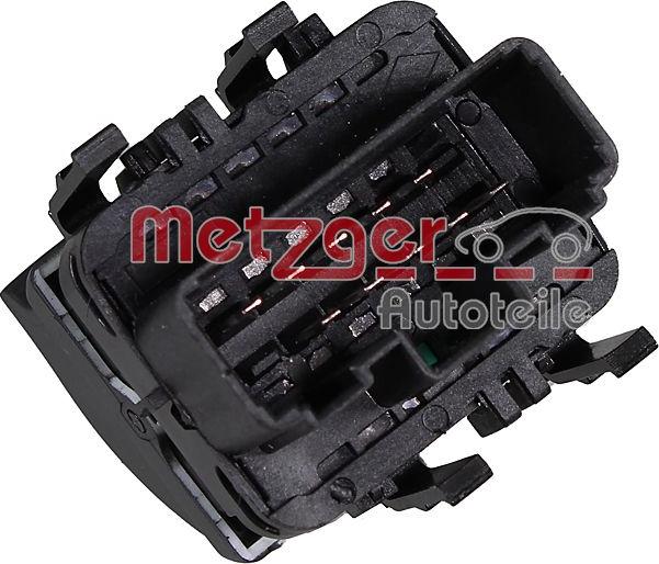 Metzger 0916550 - Вимикач, стеклолод'емнік autocars.com.ua