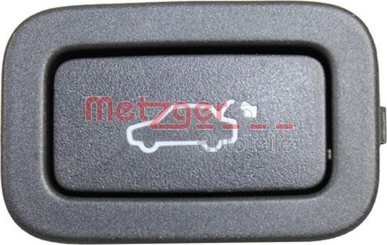 Metzger 0916628 - Вимикач, задні двері autocars.com.ua