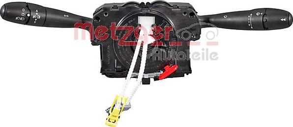 Metzger 0916829 - Вимикач на рульовій колонці autocars.com.ua