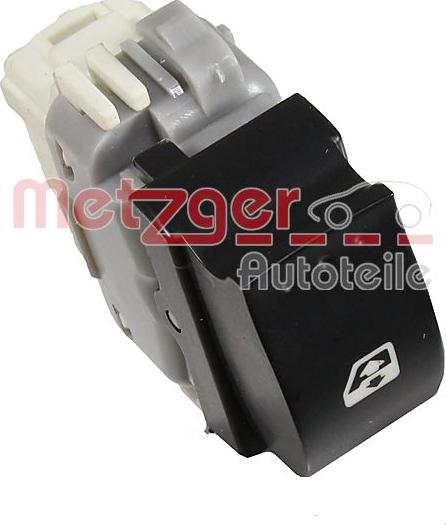 Metzger 0916946 - Вимикач, стеклолод'емнік autocars.com.ua