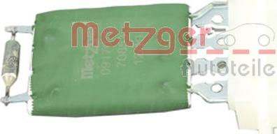 Metzger 0917075 - Опір, реле, вентилятор салону autocars.com.ua