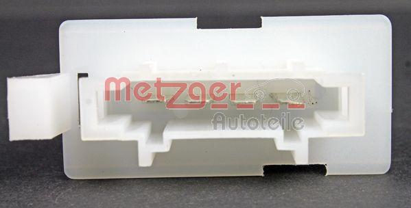 Metzger 0917221 - Опір, реле, вентилятор салону autocars.com.ua