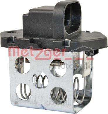 Metzger 0917230 - Додатковий резистор, електромотор - вентилятор радіатора autocars.com.ua