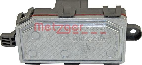 Metzger 0917236 - Регулятор, вентилятор салону autocars.com.ua