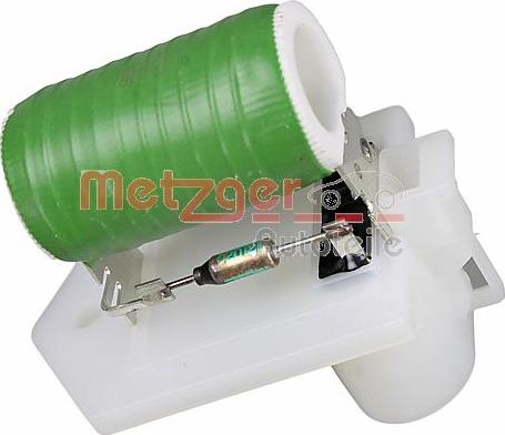 Metzger 0917350 - Додатковий резистор, електромотор - вентилятор радіатора autocars.com.ua