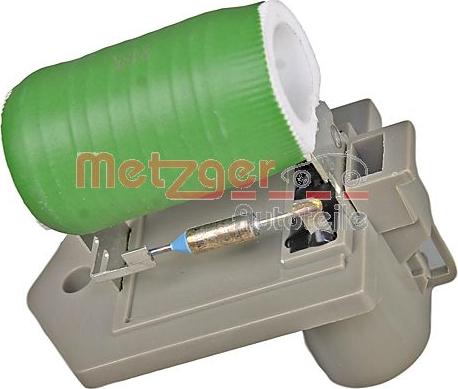 Metzger 0917351 - Додатковий резистор, електромотор - вентилятор радіатора autocars.com.ua