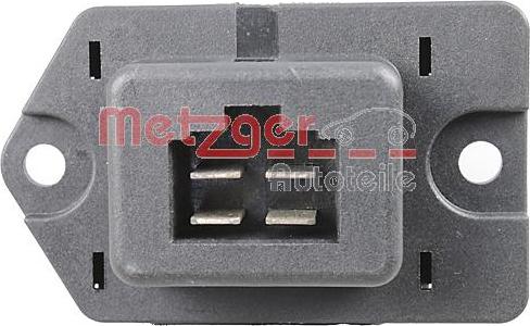 Metzger 0917370 - Сопротивление, реле, вентилятор салона avtokuzovplus.com.ua