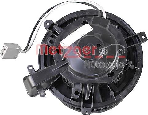 Metzger 0917416 - Вентилятор салону autocars.com.ua