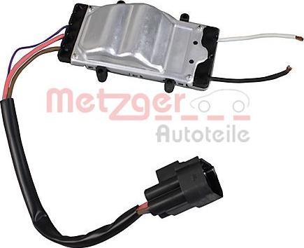 Metzger 0917450 - Блок управління, ел.  вентилятор (охолодження двигуна) autocars.com.ua